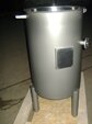 Stainless steel tank with sand blasting.